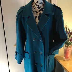 Vintage Roth-Stern Pure Virgin Wool Long Coat